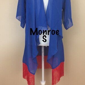 LuLaRoe Monroe Cover Up/Kimono brand new with tags